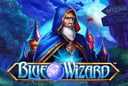 blue wizard slot logo