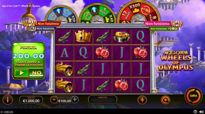 age of the gods wheels of olympus screenshot