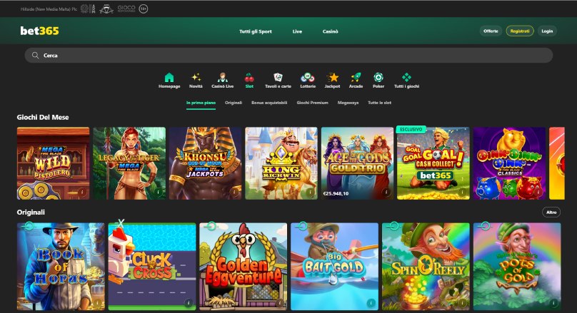 bet 365 slot screenshot bis