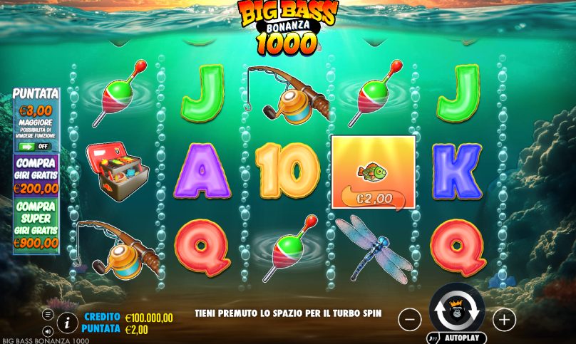 big bass bonanza 1000 screenshot intro it