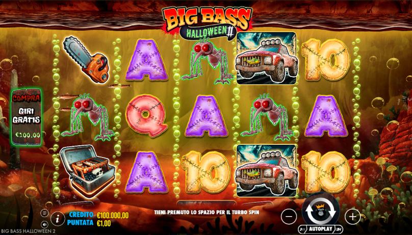 big bass halloween 2 slot screenshot