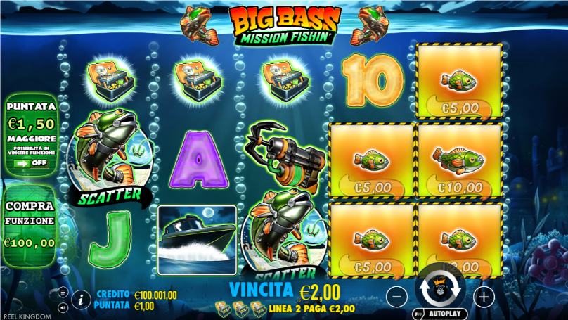 big bass mission fishin screenshoot