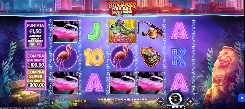 big bass vegas double down deluxe slot