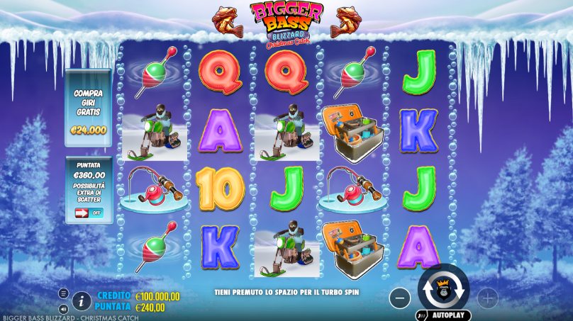 bigger bass blizzard christmas catch screenshot