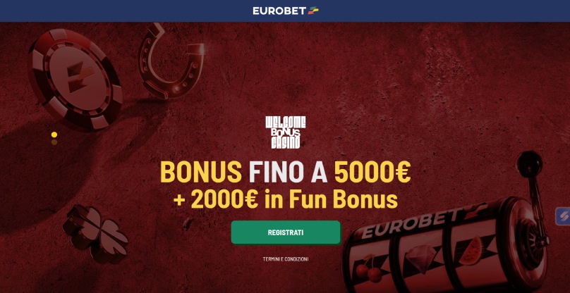 bonus benvenuto eurobet