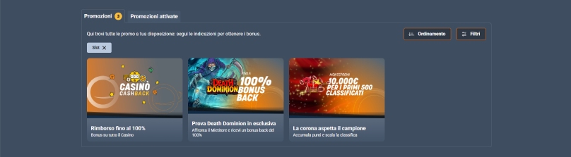 bonus utenti registrati snai bis