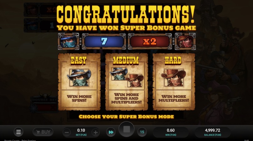 bounty county slot bonus