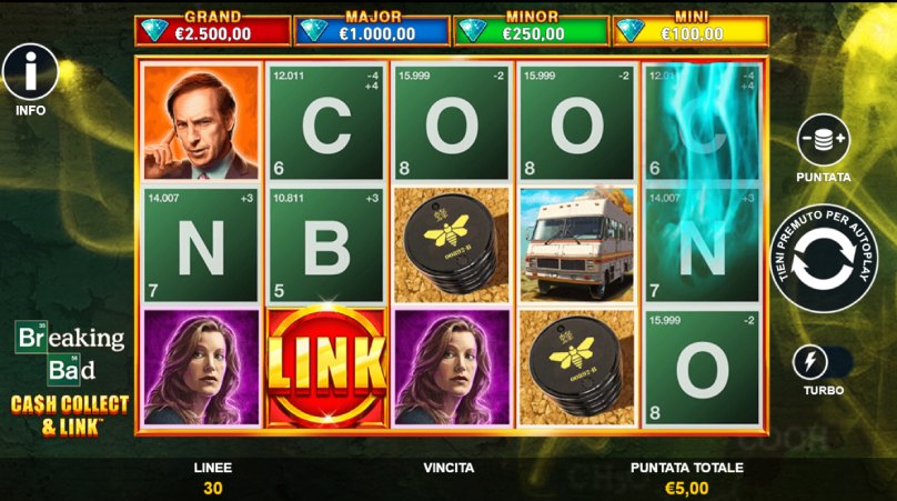 breaking bad cash collect and link screenshot