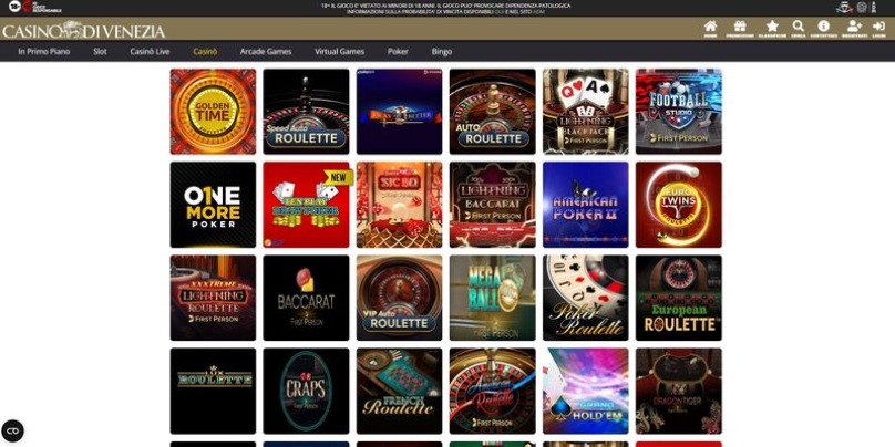 casino di venezia screenshot intro it