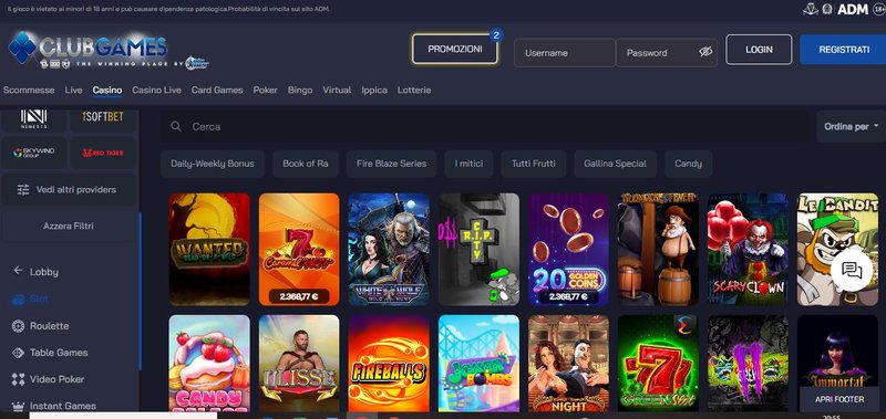 clubgames slot