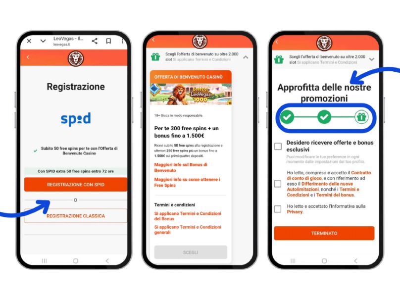 codice promozionale leovegas registrazione
