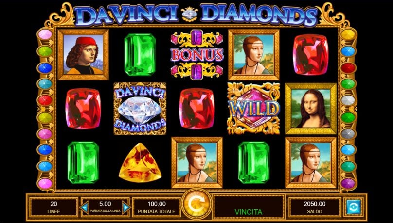 da vinci diamonds screenshot intro it
