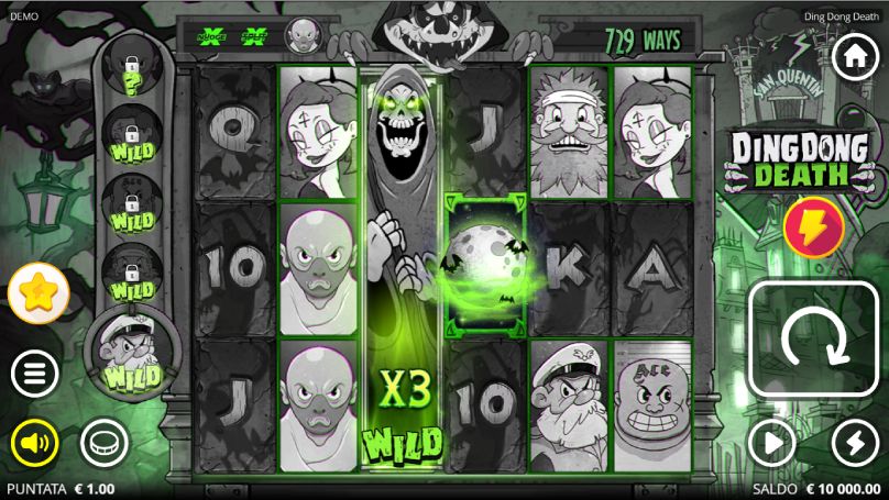 ding dong death slot screenshot