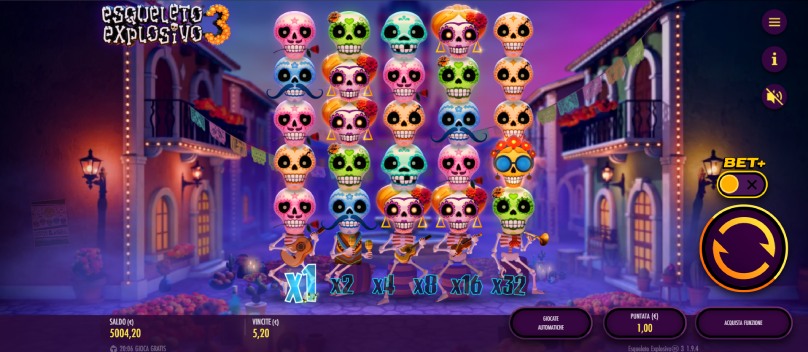 esqueleto explosivo 3 slot screenshot