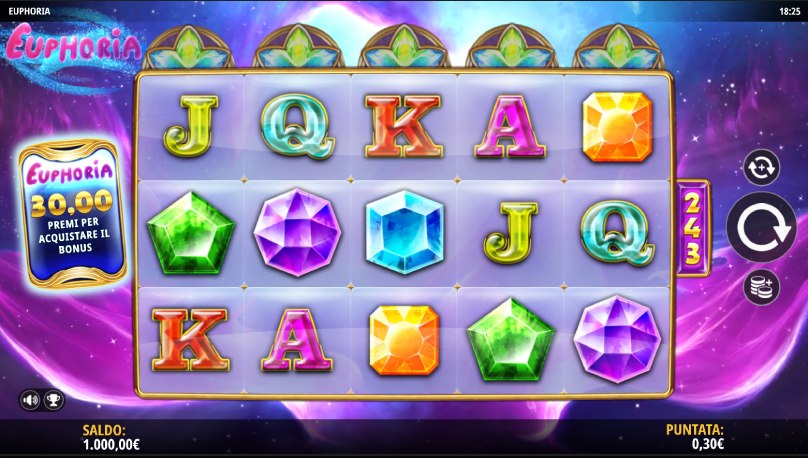 euphoria slot screenshot