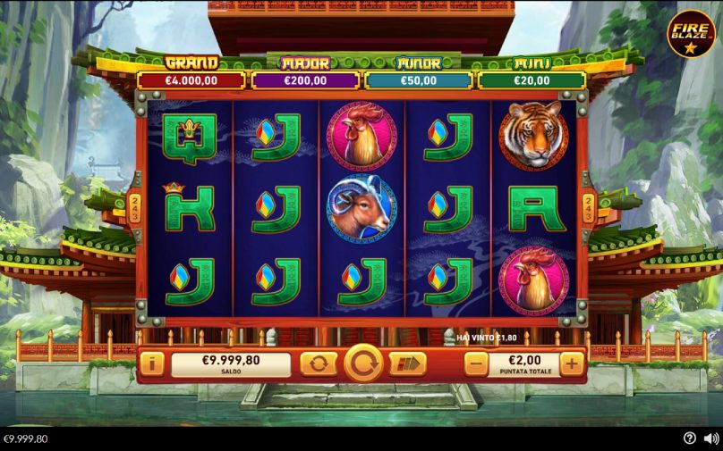 fire blaze golden macaque slot screenshot