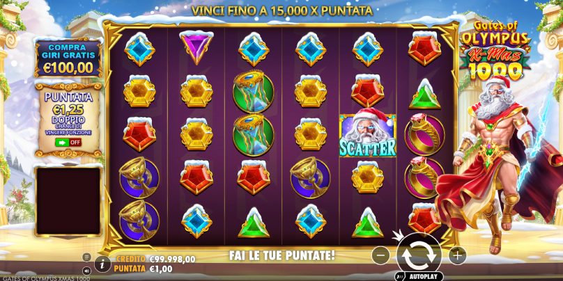 gates of olympus gates xmas 1000 screenshot
