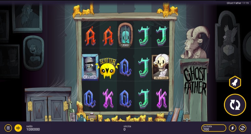 ghost father slot screenshot