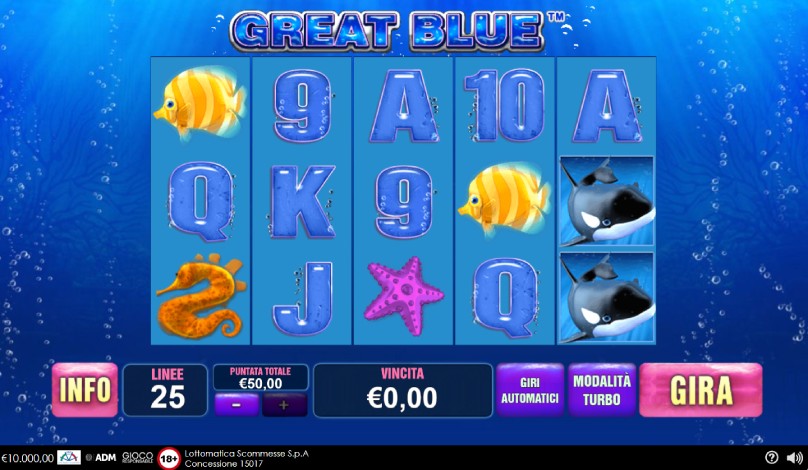 great blue screenshot intro it