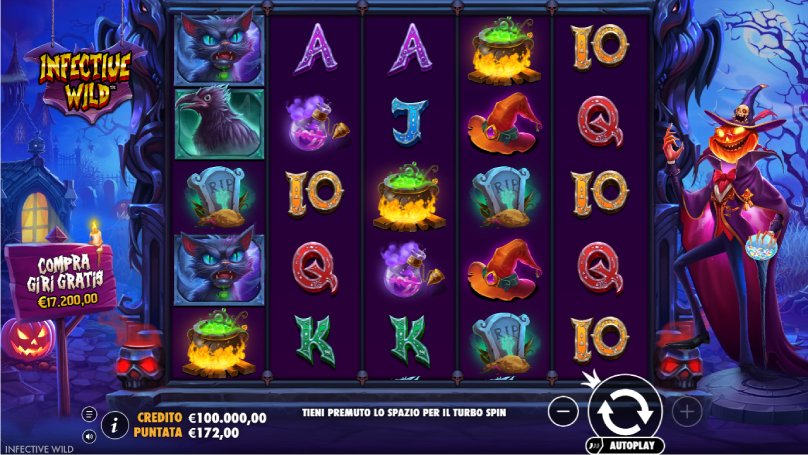 infective wild slot screenshot