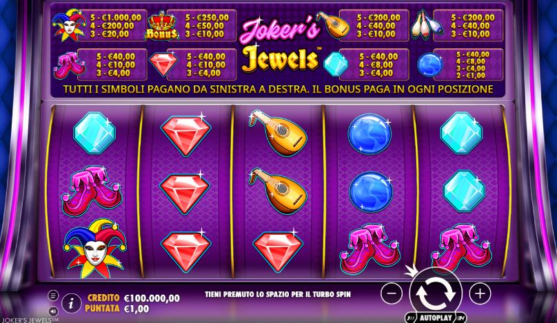 jokers jewels screenshot