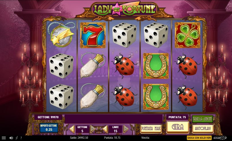 lady of fortune screensho intro it