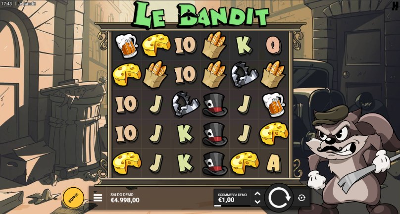 le bandit slot screenshot