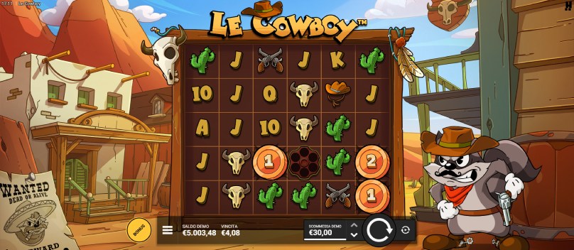 le cowboy slot screenshot