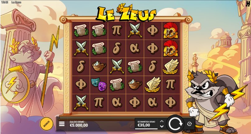 le zeus slot screenshot