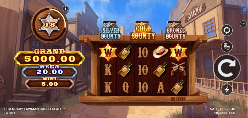 legendary lawman cash em all screenshot