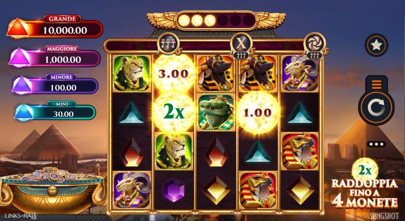 links of ra ii slot screenshot