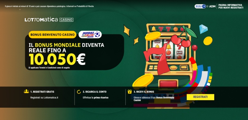 lottomatica _ bonus benvenuto casin