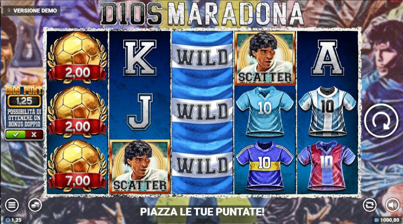 maradona slot screenshot