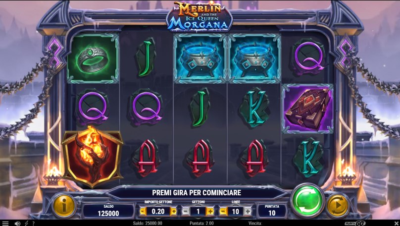 merlin and the ice queen morgana screenshot