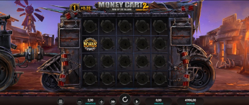 money cart 2 slot rtp alto