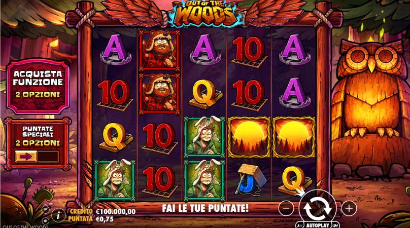 out of the woods slot screenshot