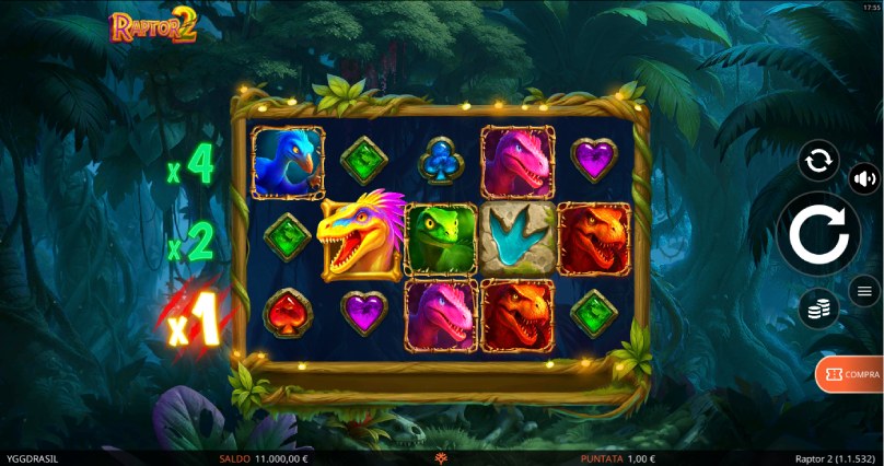 raptor doublemax 2 slot screenshot