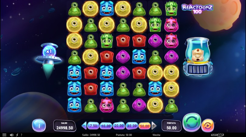 reactoonz 100 screenshot