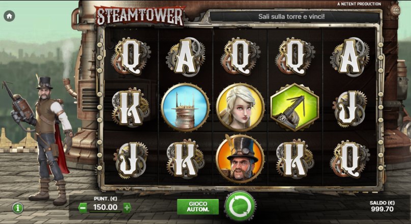 steam tower slot screenshot