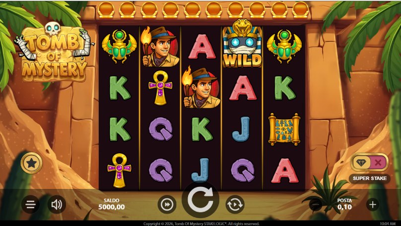 tomb of mystery slot screenshot