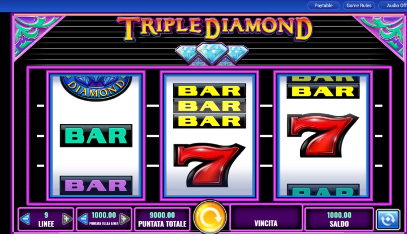 triple diamond screenshot