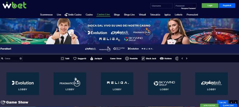 vivabet casino live