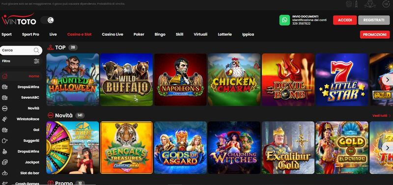 wintoto casino screenshot it