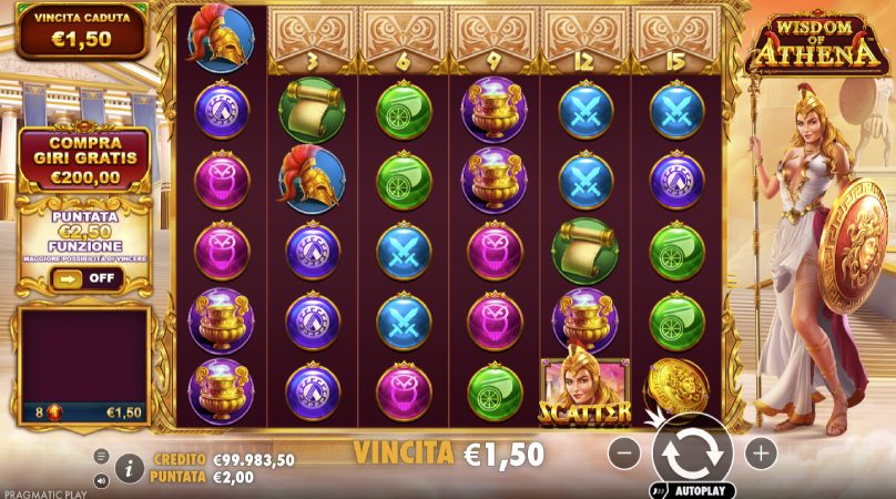 wisdom of athena screenshot intro it